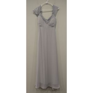 Birdy Grey Spence Convertible Maxi Dress In Dove Grey Size Small